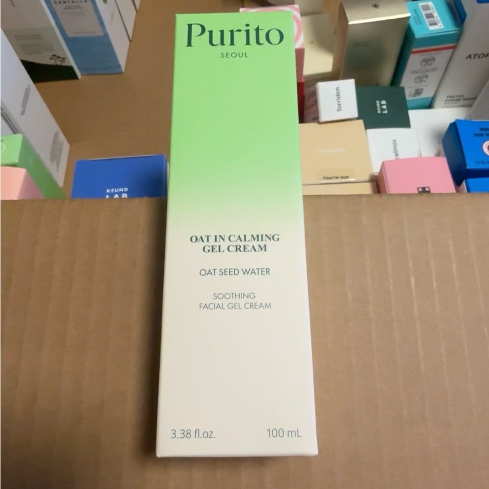 Purito Oat-in Calming G el C ream 100ml /3.38 oz Soothing K-Beauty